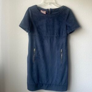 Phoebe Couture dress size 10 muted blue softgirl style Utilitarian